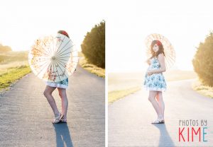 maternity pose with parasol, wilder ranch, san jose photographer, wilder ranch maternity session