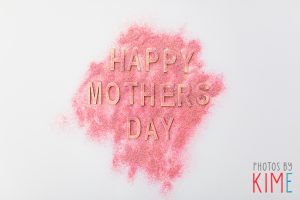 san jose photographer, mother's day craft, crafting, glitter, colorful