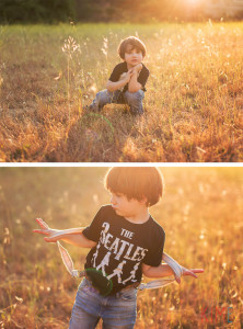 photos by kim e - san jose photographer - family session at rancho san antonio - sunset - rustic - family session - golden hour - the beatles