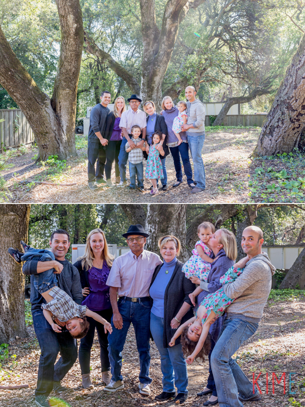 extended family session in los gatos - san jose photographer - bay area photographer - reunion photo session - family 