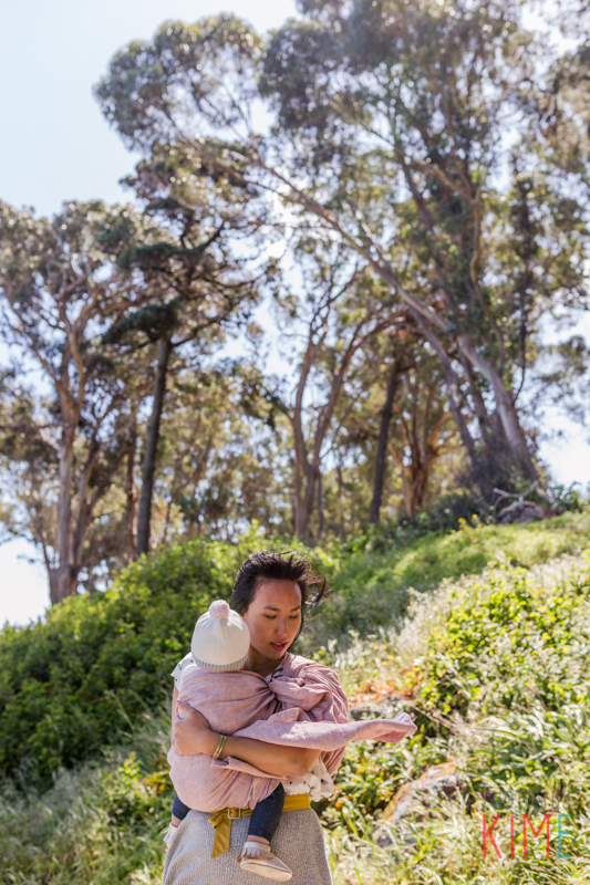 coyote point family session - san jose photographer - bay area photographer - family of three - seven month baby