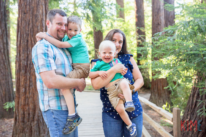 bay area redwood hike - family of four - lifestyle - photography - fun - love - san jose - los altos 