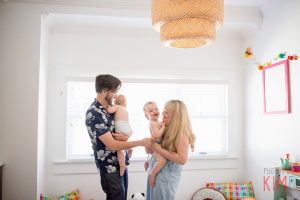 at home lifestyle family session - san jose - family - photographer - fun - natural - twins