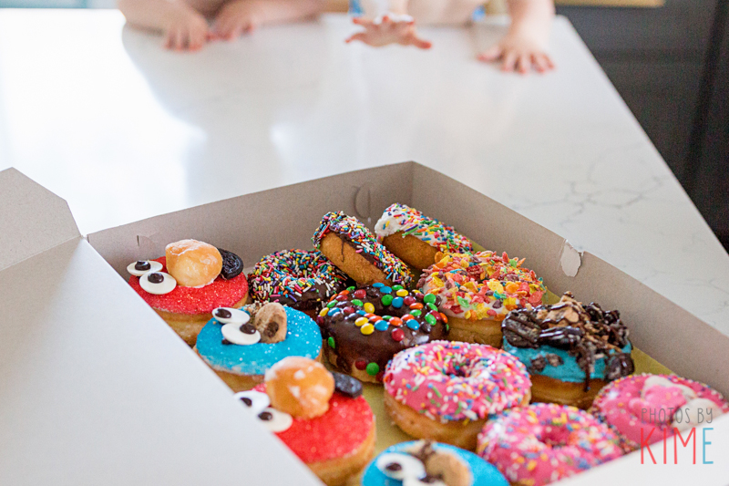 first time donuts family fun lifestyle session - bay area - san jose family photographer