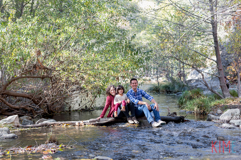 River Play - Sunol - East Bay - Family - Bay Area - San Jose - Lifestyle - Natural - Photography - Photos by Kim E - Fun - Colorful - Kid - Family of Three - Splashing - River - Portrait