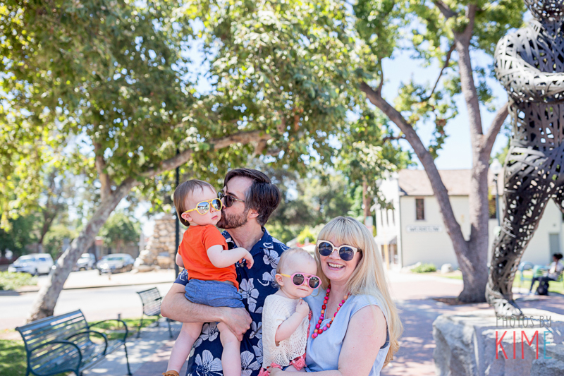 Sunday Funday - Family Fun Photo Shoot - Pasadena - Los Angeles - Lifestyle - Photography - Natural - Colorful - Fun - Family of Four