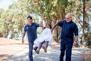 family vacation photo session - lifestyle - bay area - san jose - photographer - photography - family - love - dads - swing - girl