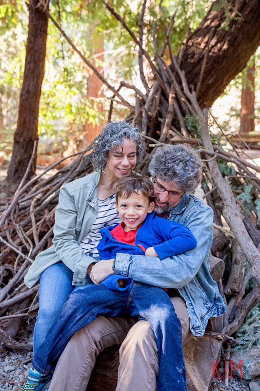 Redwood Grove Family Fun Play - Los Altos - Family of Three - Bay Area - San Jose - Lifestyle - Natural - Photography - Photos by Kim E 