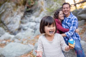 Donut - Treat - Family - Bay Area - San Jose - Lifestyle - Natural - Photography - Photos by Kim E - Fun - Colorful - Kid - Family of Three - Portrait