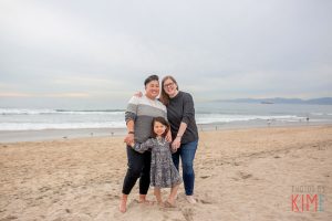 manhattan beach family fun - Family - Bay Area - San Jose - Lifestyle - Natural - Photography - Photos by Kim E - Fun - Colorful - Kid - Family of Three - Portrait