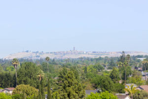 landscape photo of south san jose with communications hill in the background