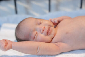 closeup photo of newborn baby