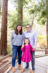 family of three posing ideas